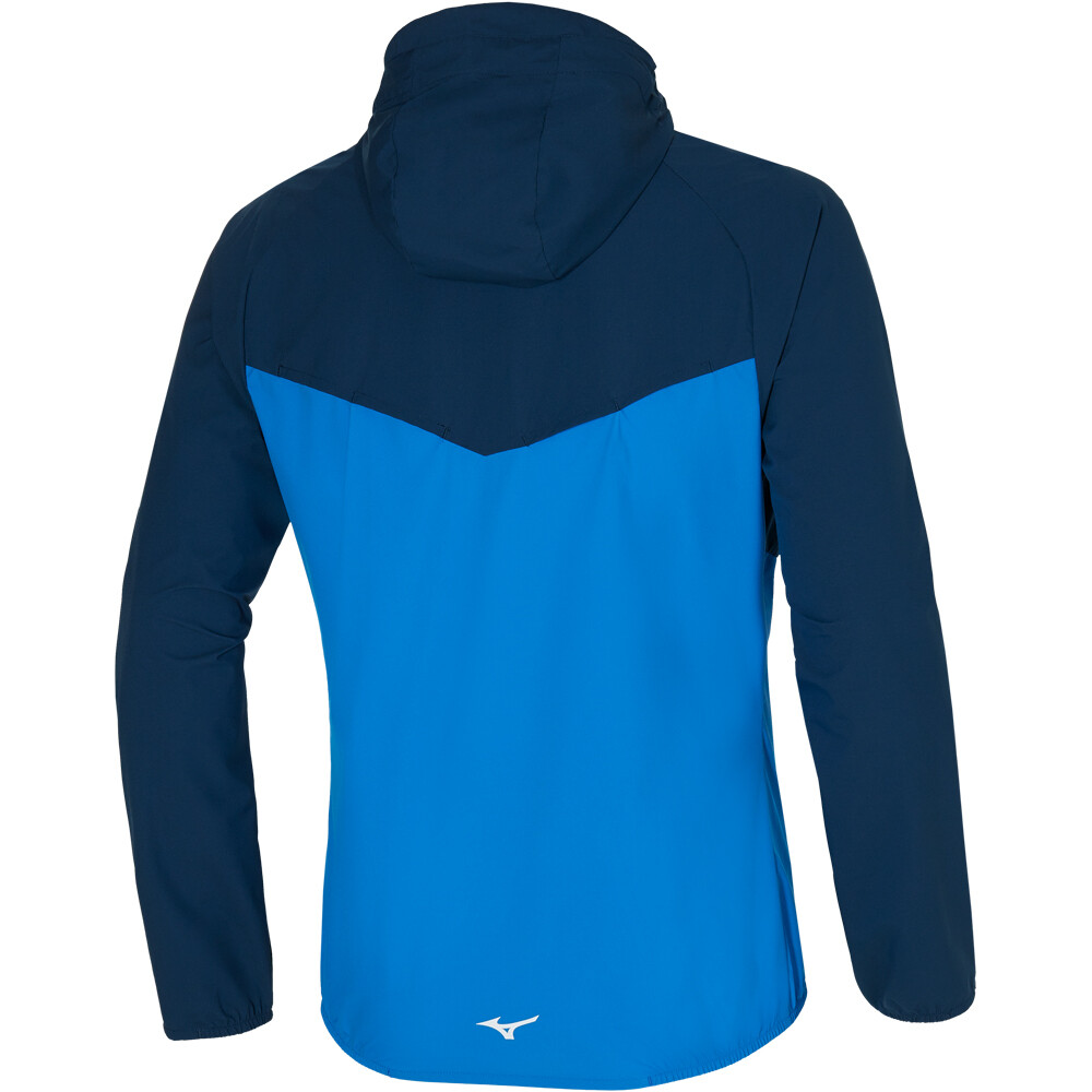 Mizuno CHAQUETA RUNNING HOMBRE WATERPROOF 20K ER JACKET vista trasera