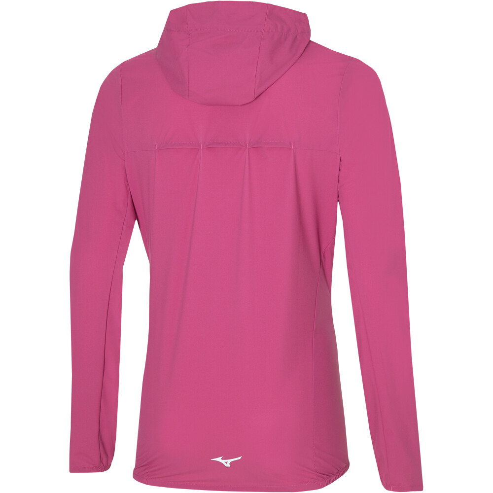 Mizuno CHAQUETA RUNNING MUJER WATERPROOF 20K JACKET vista trasera