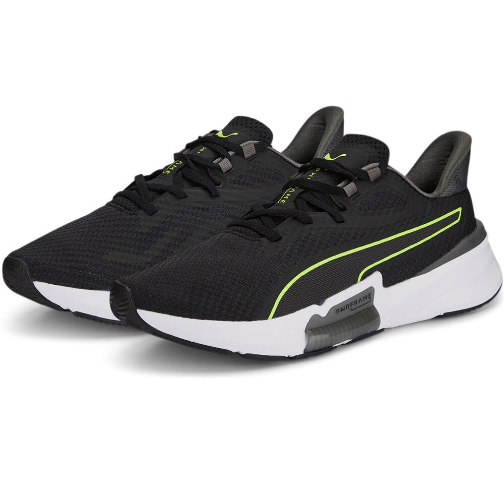 Puma zapatilla cross training hombre PWRFRAME TR lateral interior