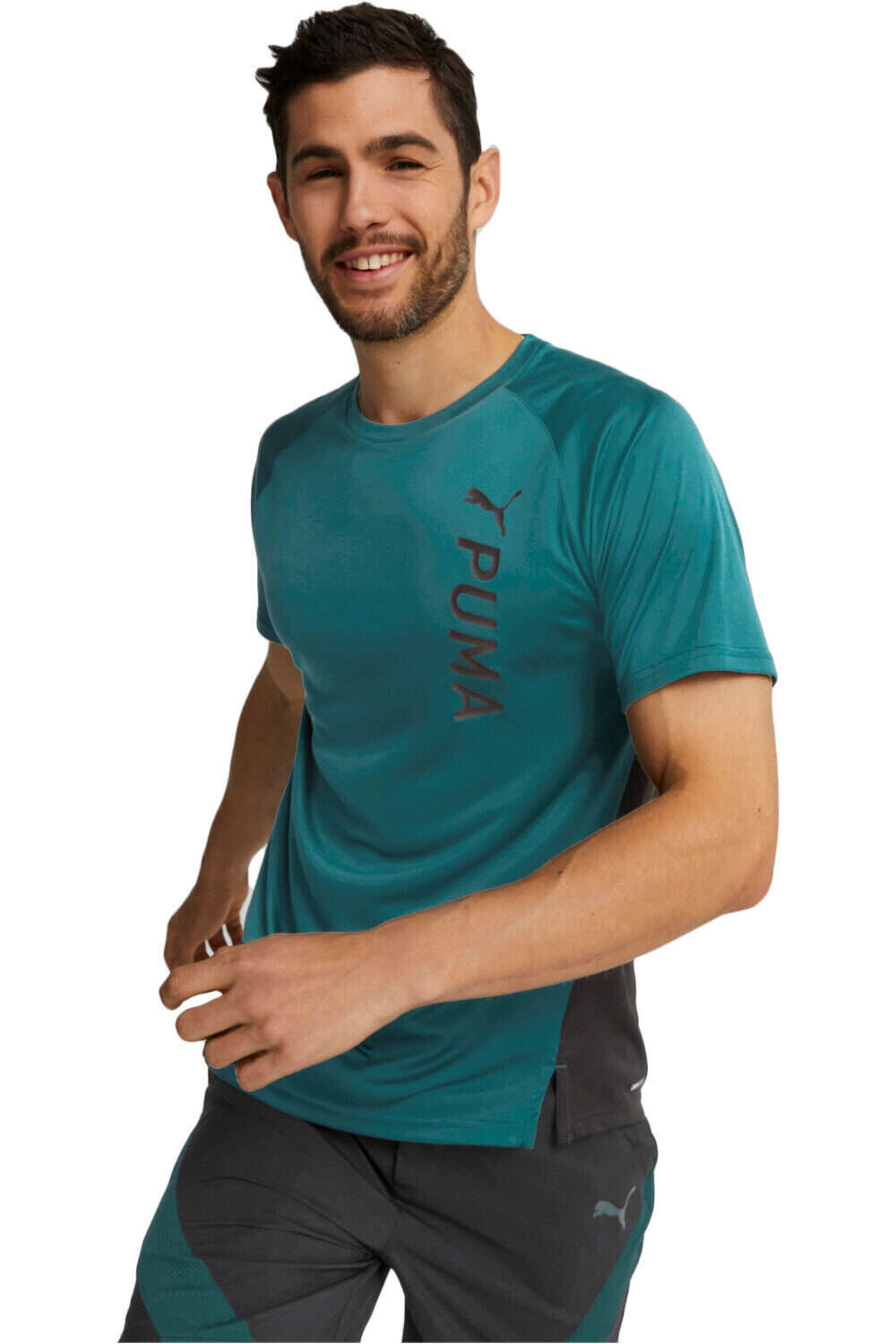 Puma camiseta fitness hombre PUMA FIT SS TEE vista frontal