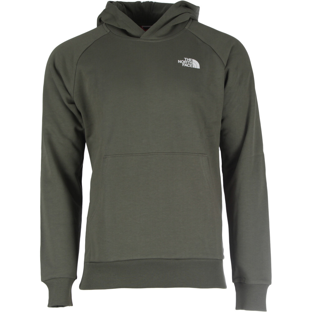 The North Face sudadera hombre RAGLAN REDBOX HOODIE vista frontal