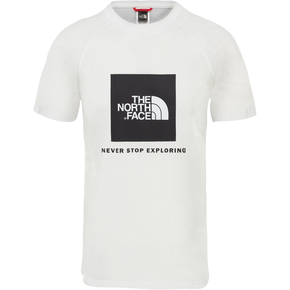 The North Face camiseta manga corta hombre S/S RAGLAN REDBOX TEE vista frontal