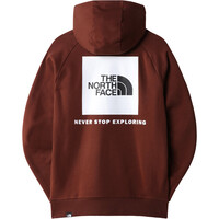 The North Face sudadera hombre RAGLAN REDBOX HOODIE vista trasera