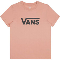 Vans camiseta manga corta mujer DROP V SS CREW-B vista frontal