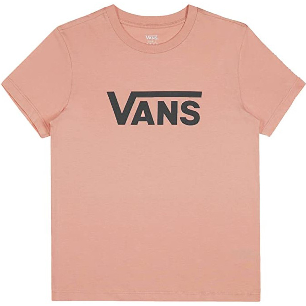 Vans camiseta manga corta mujer DROP V SS CREW-B vista frontal