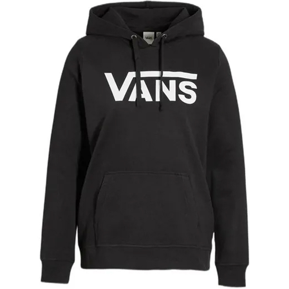 Drop v logo hoodie sudadera mujer Negro (S)