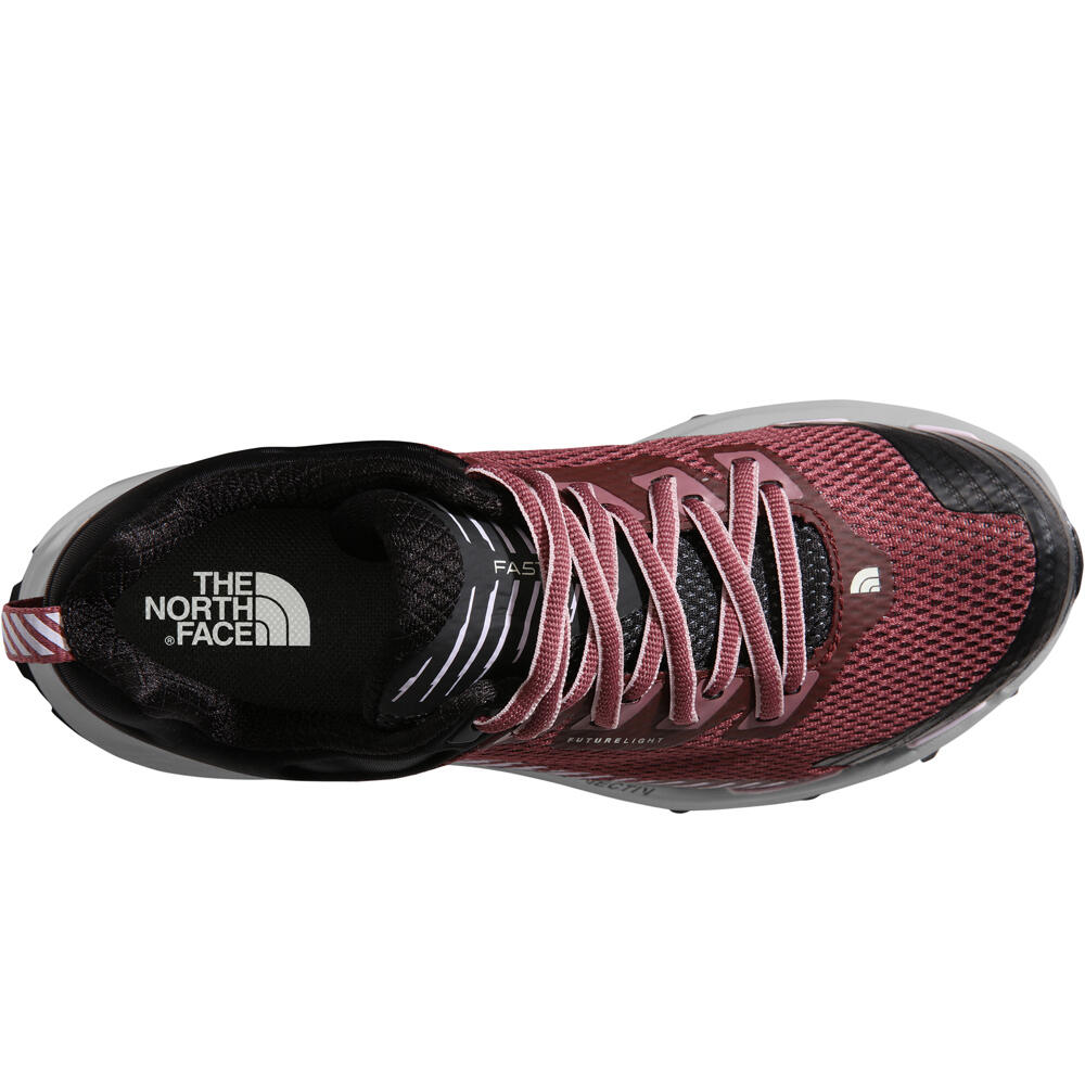 The North Face zapatilla trekking mujer VECTIV FASTPACK FUTURELIGHT vista superior