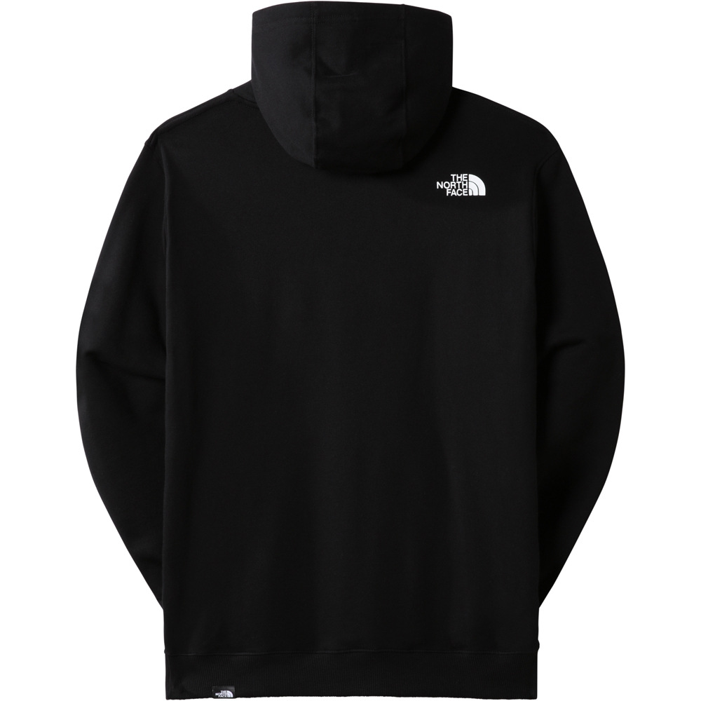 The North Face Sudaderas Montaña Hombre M SIMPLE DOME HOODIE vista trasera