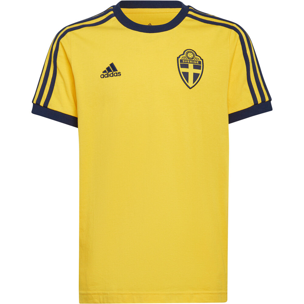 adidas camiseta entrenamiento niño Sweden vista frontal