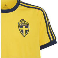 adidas camiseta entrenamiento niño Sweden vista detalle