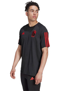 adidas camiseta de fútbol oficiales Belgium Cotton vista frontal
