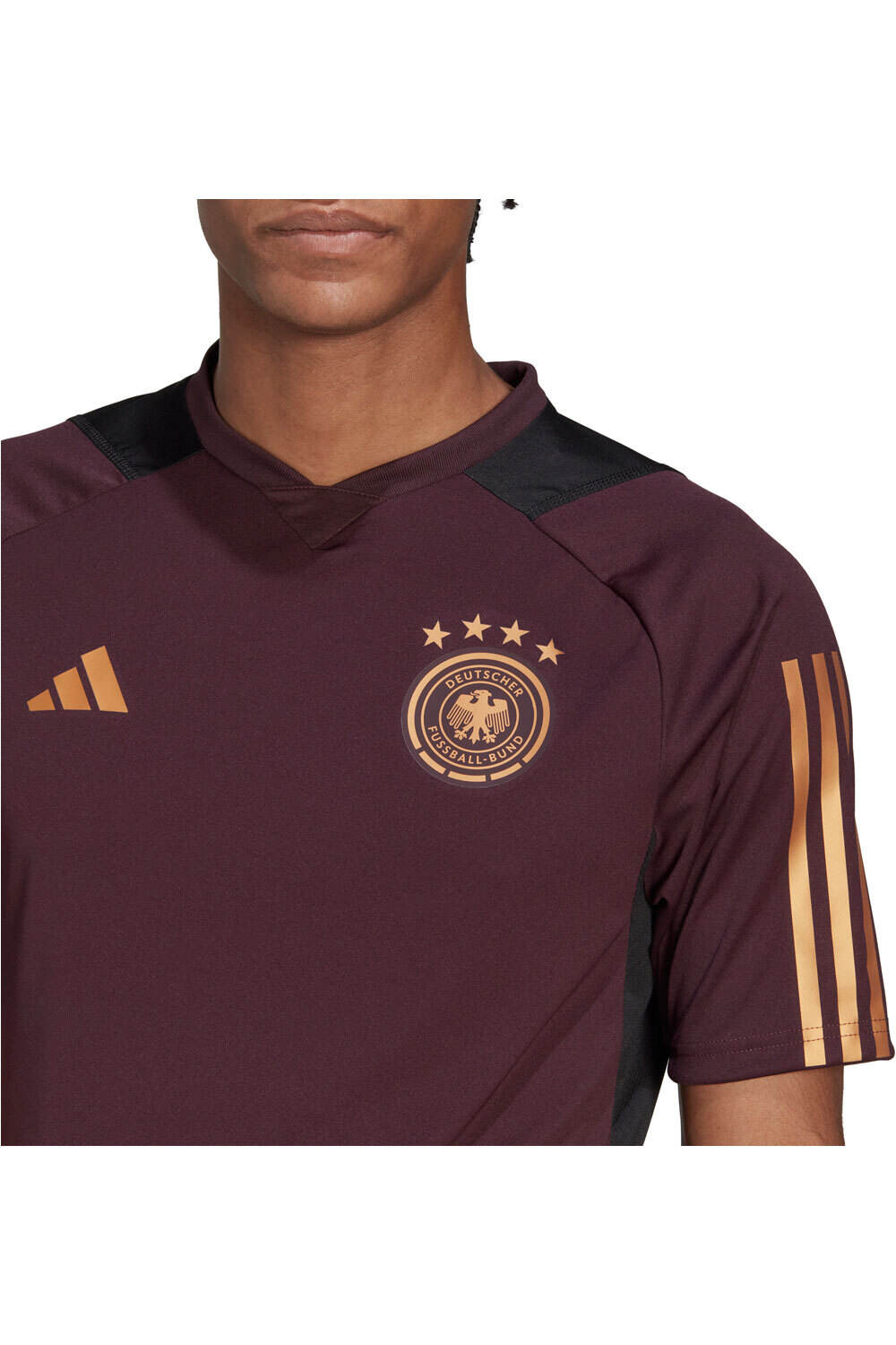 adidas camiseta de fútbol oficiales Germany Tiro 23 Training vista detalle