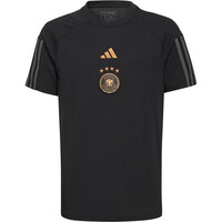 adidas camiseta entrenamiento niño Germany Tiro 23 Cotton vista frontal