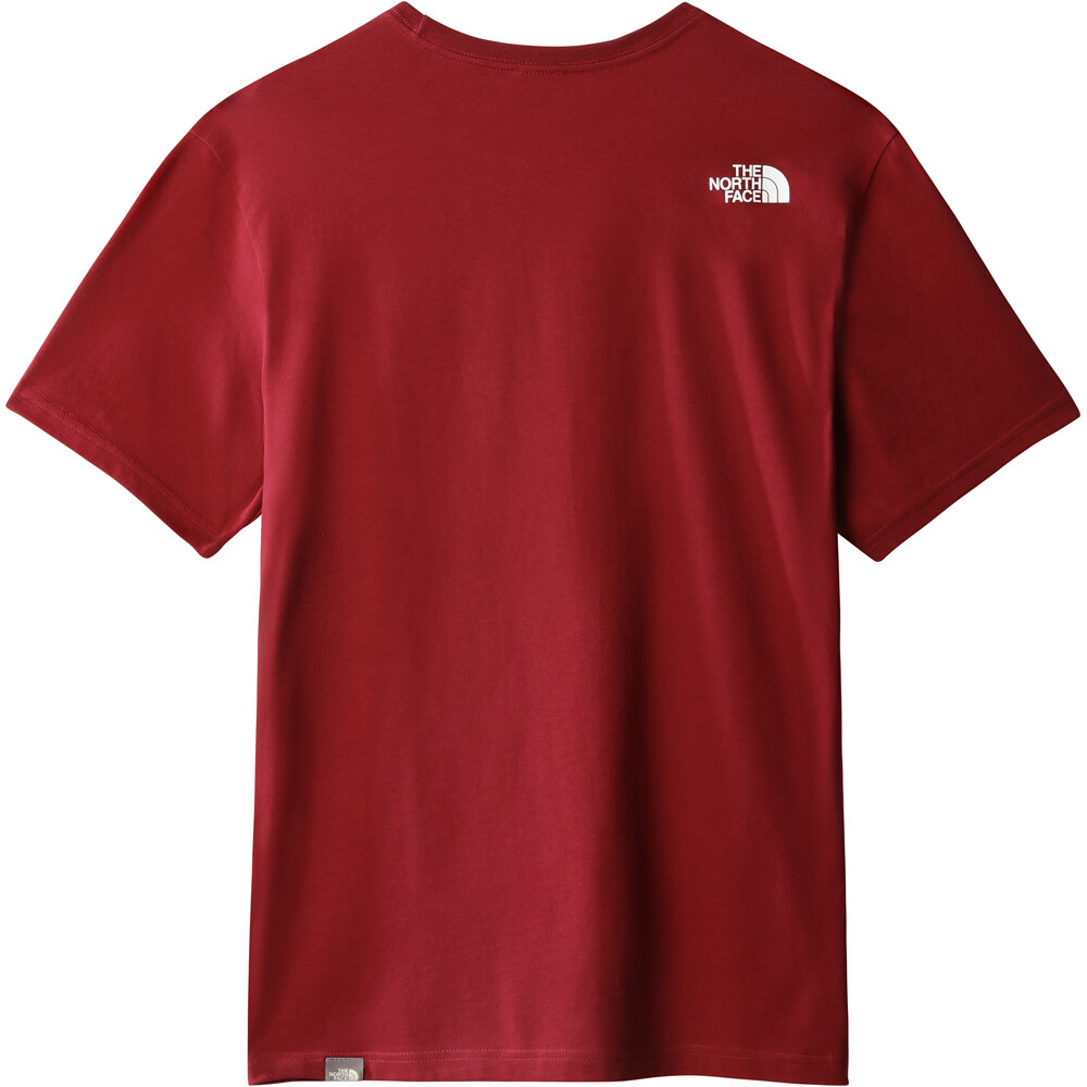 The North Face camiseta montaña manga corta hombre M S/S EASY TEE vista trasera