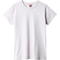 The North Face camiseta montaña manga corta mujer S/S SIMPLE DOME TEE vista frontal