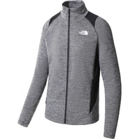 The North Face forro polar hombre AO MIDLAYER FZ vista frontal