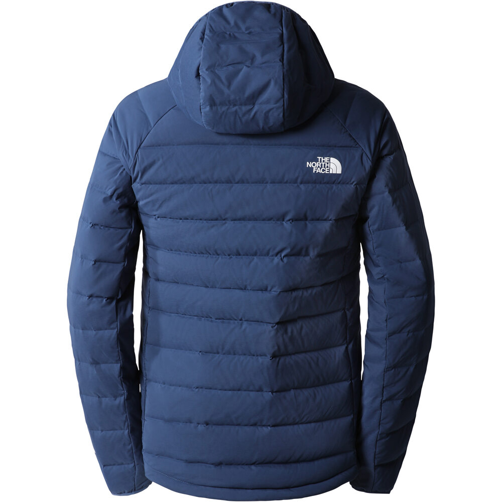 The North Face chaqueta impermeable insulada hombre BELLEVIEW STRETCH DOWN HOODIE vista trasera