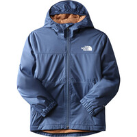 The North Face chaqueta impermeable niño WARM STORM RAIN JACKET vista frontal