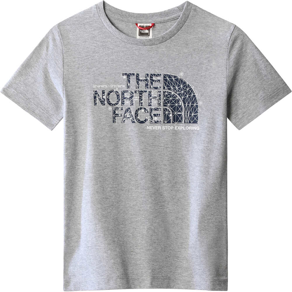 The North Face camiseta montaña manga corta niño B S/S GRAPHIC TEE vista frontal