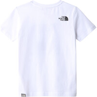 The North Face camiseta montaña manga corta niño TEENS BOX S/S TEE vista trasera