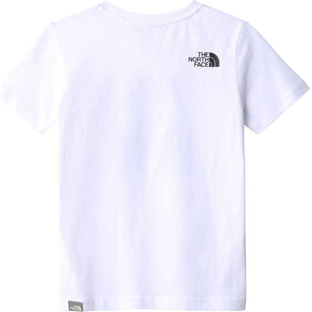 The North Face camiseta montaña manga corta niño TEENS BOX S/S TEE vista trasera