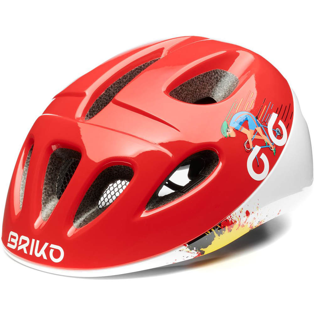 Briko casco bicicleta niño FURY vista frontal