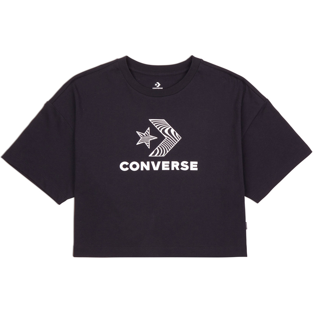 Converse camiseta manga corta mujer STAR CHEVRON TEE vista frontal