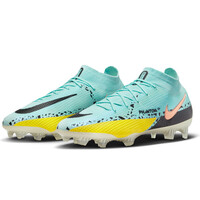 Nike botas de futbol cesped artificial PHANTOM GT2 ELITE DYNAMIC FIT FG vista trasera