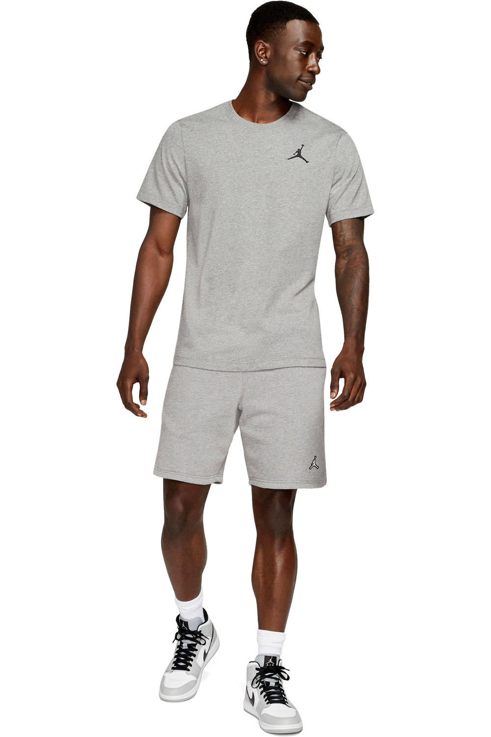 Nike camiseta baloncesto M J JUMPMAN SS CREW 6 vista detalle