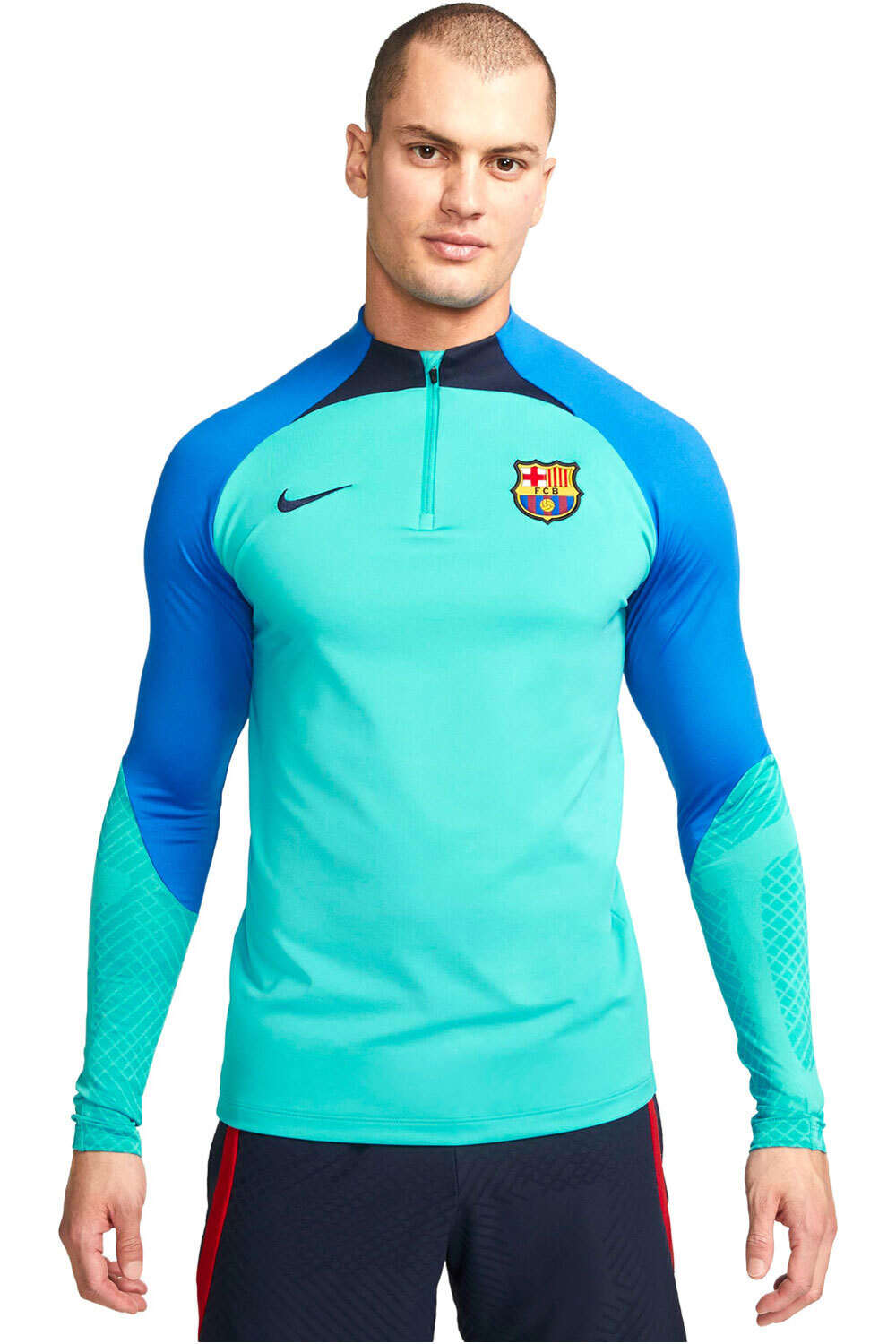 Nike camiseta de fútbol oficiales BARCELONA 23 STRIKE DRILL vista frontal