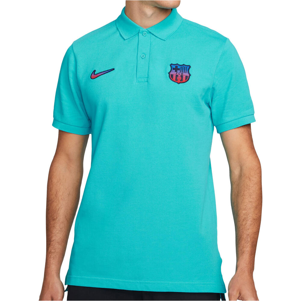 Nike camiseta de fútbol oficiales BARCELONA 23 POLO CREW 05