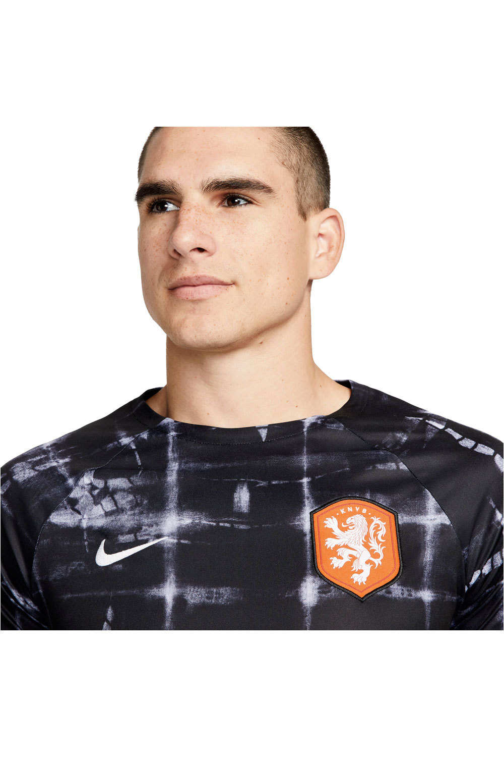 Nike camiseta de fútbol oficiales CAMISETA CALENTAMIENTO HOLANDA 2022 vista detalle