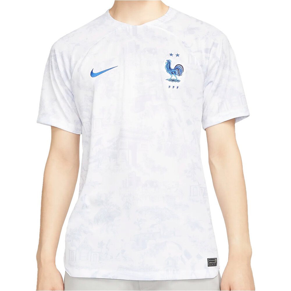 Nike camiseta de fútbol oficiales CAMISETA FRANCIA SEGUNDA EQUIPACION 2022 04