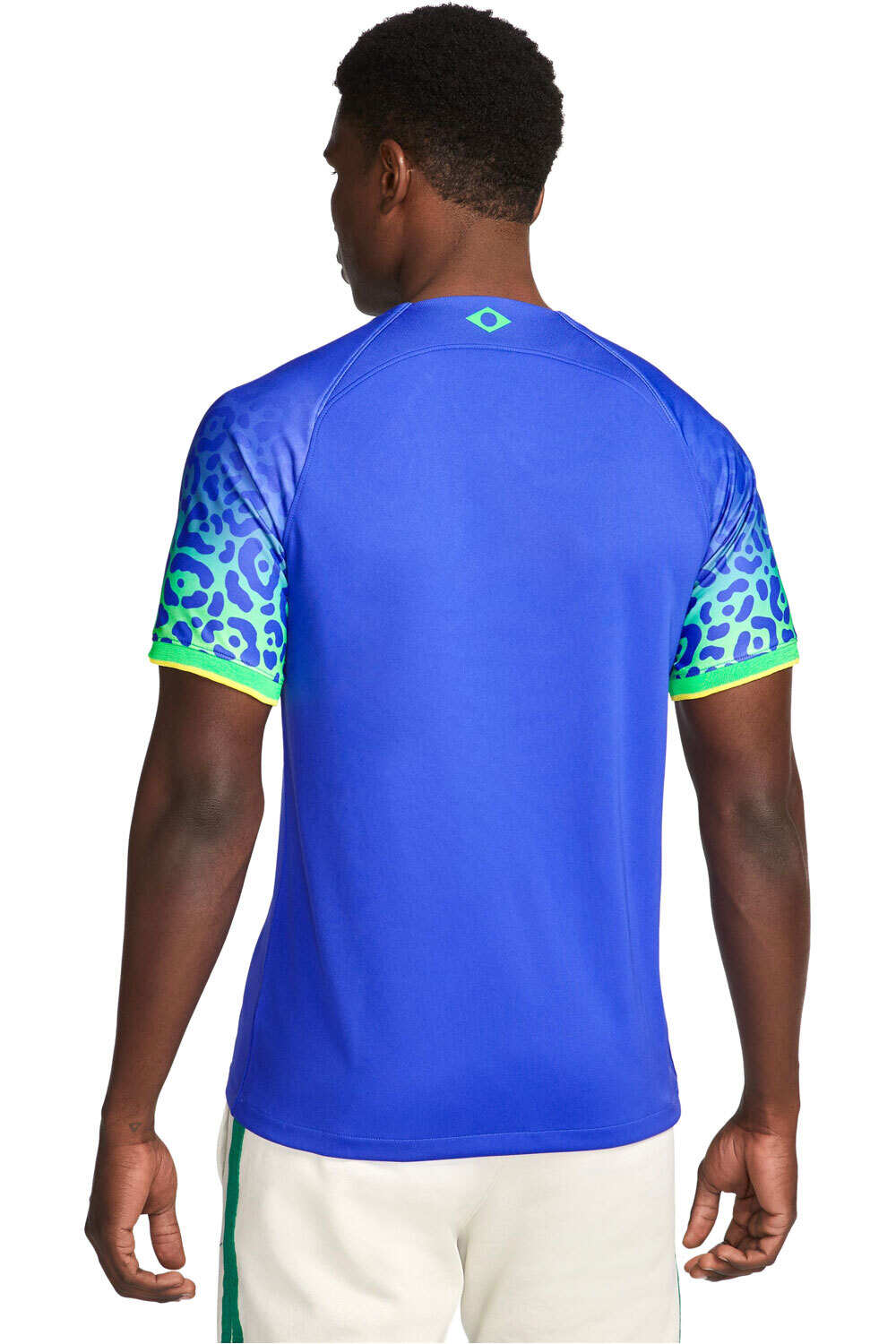 Nike camiseta de fútbol oficiales CAMISETA BRASIL SEGUNDA EQUIPACION 2022 vista trasera