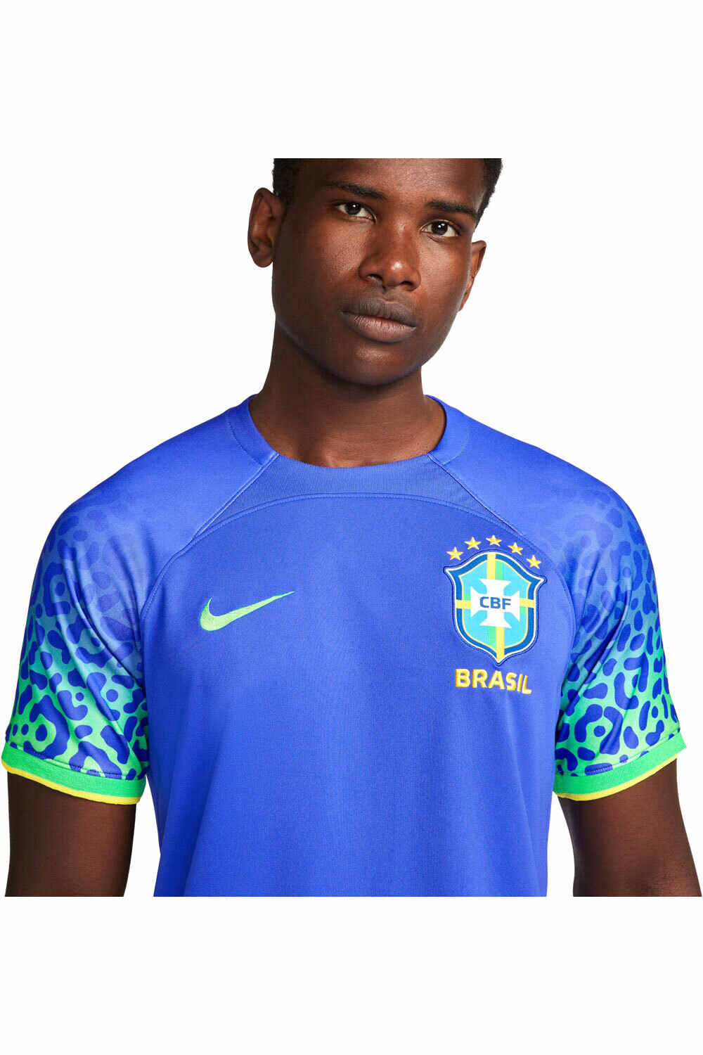 Nike camiseta de fútbol oficiales CAMISETA BRASIL SEGUNDA EQUIPACION 2022 vista detalle