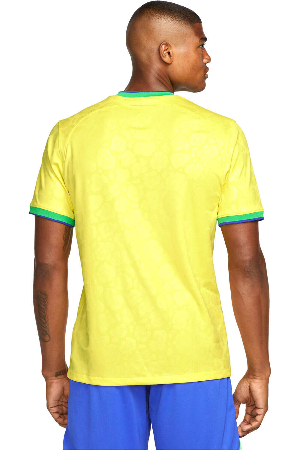 Nike camiseta de fútbol oficiales CAMISETA BRASIL PRIMERA EQUIPACION 2022 vista trasera