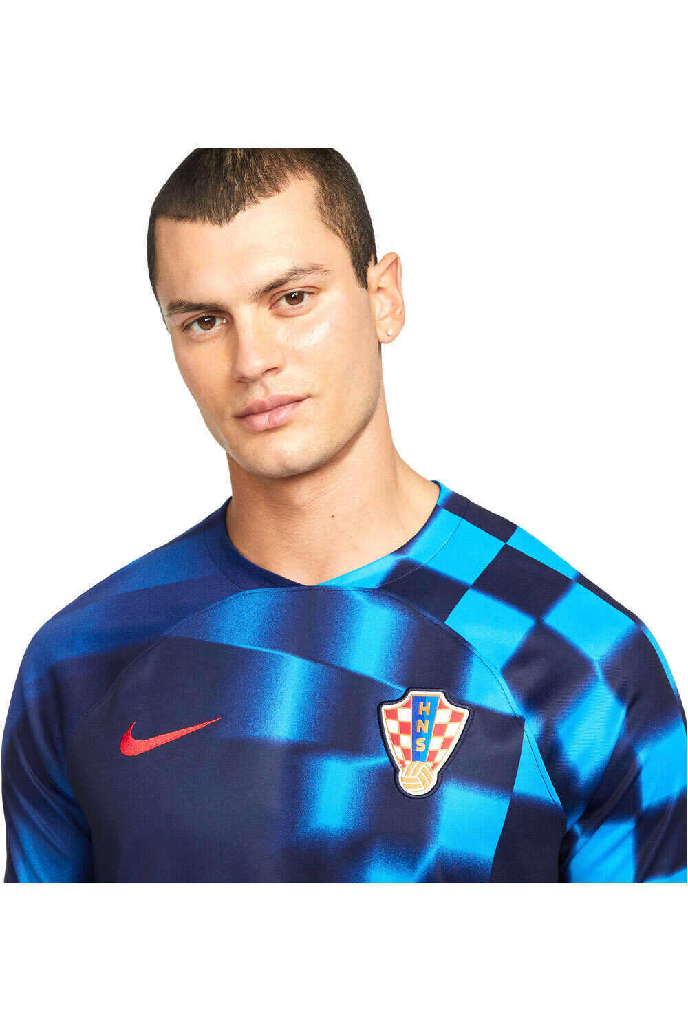 Nike camiseta de fútbol oficiales CAMISETA CROACIA SEGUNDA EQUIPACION 2022 vista detalle