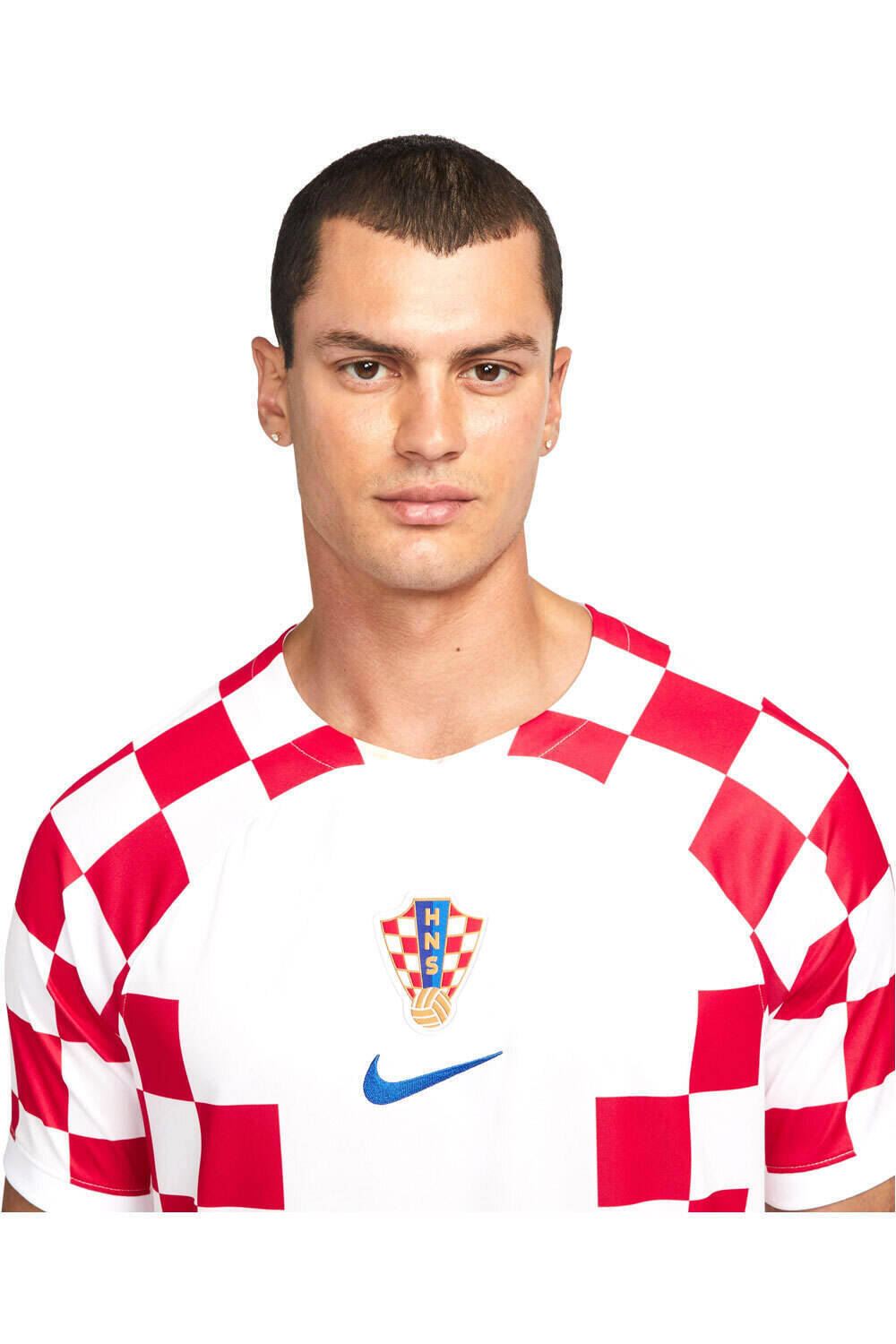 Nike camiseta de fútbol oficiales CAMISETA CROACIA PRIMERA EQUIPACION 2022 vista detalle