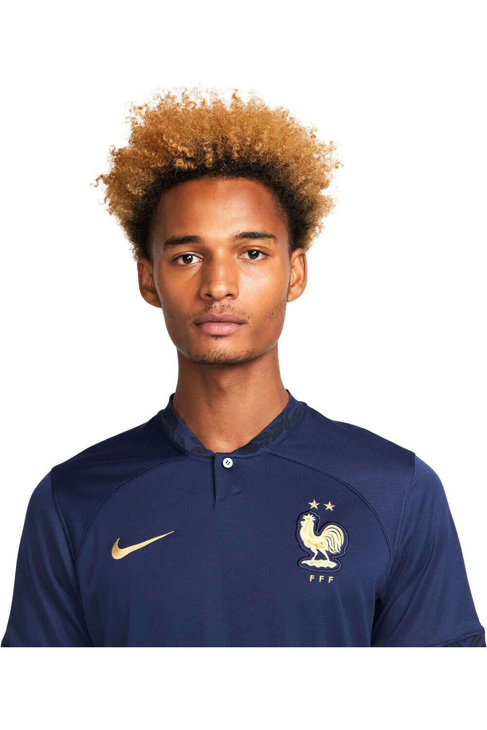 Nike camiseta de fútbol oficiales CAMISETA FRANCIA PRIMERA EQUIPACION 2022 vista detalle