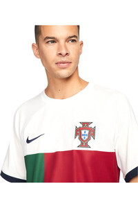 Nike camiseta de fútbol oficiales CAMISETA PORTUGAL SEGUNDA EQUIPACION 2022 vista detalle