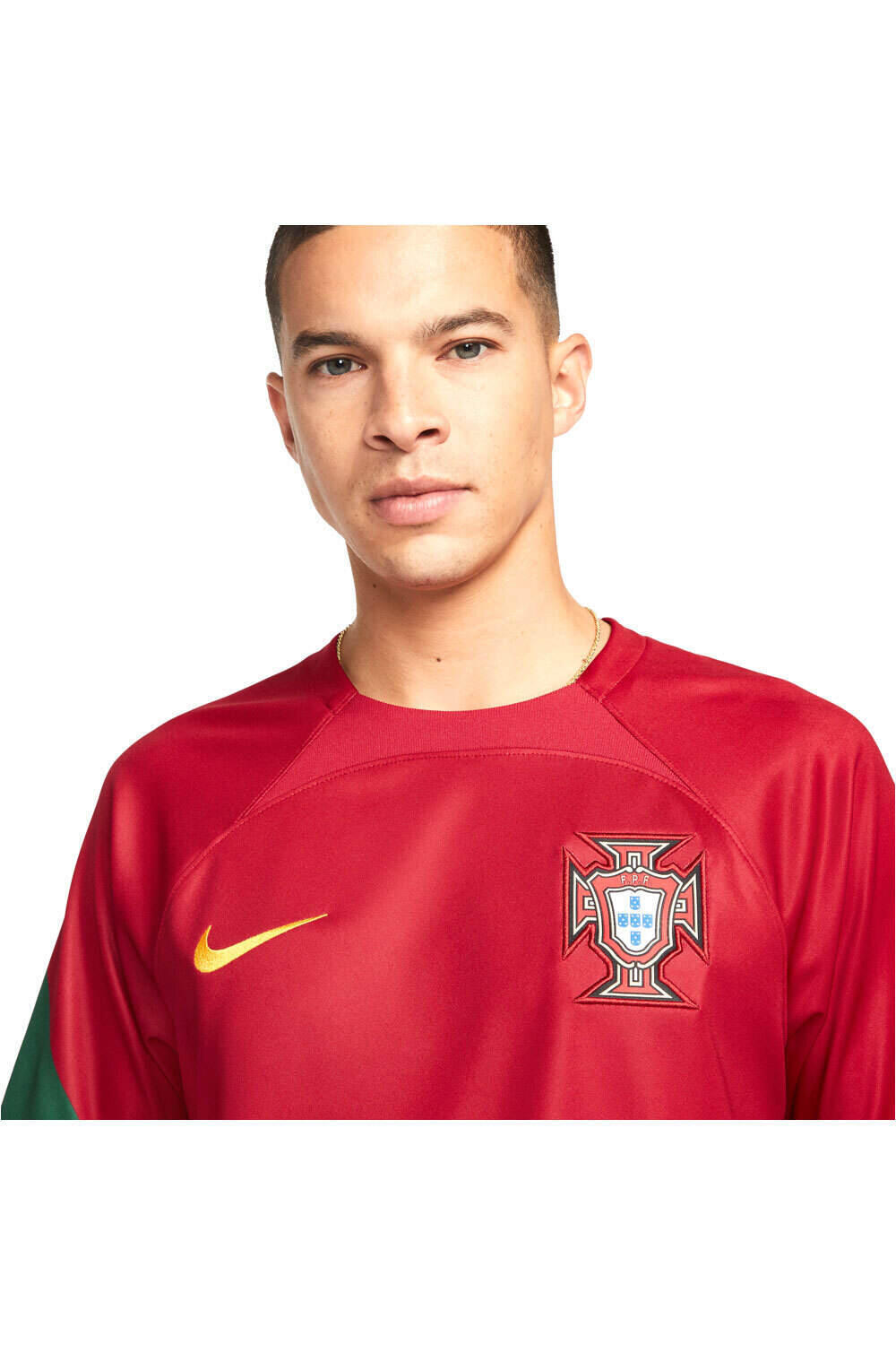 Nike camiseta de fútbol oficiales CAMISETA PORTUGAL PRIMERA EQUIPACION 2022 vista detalle