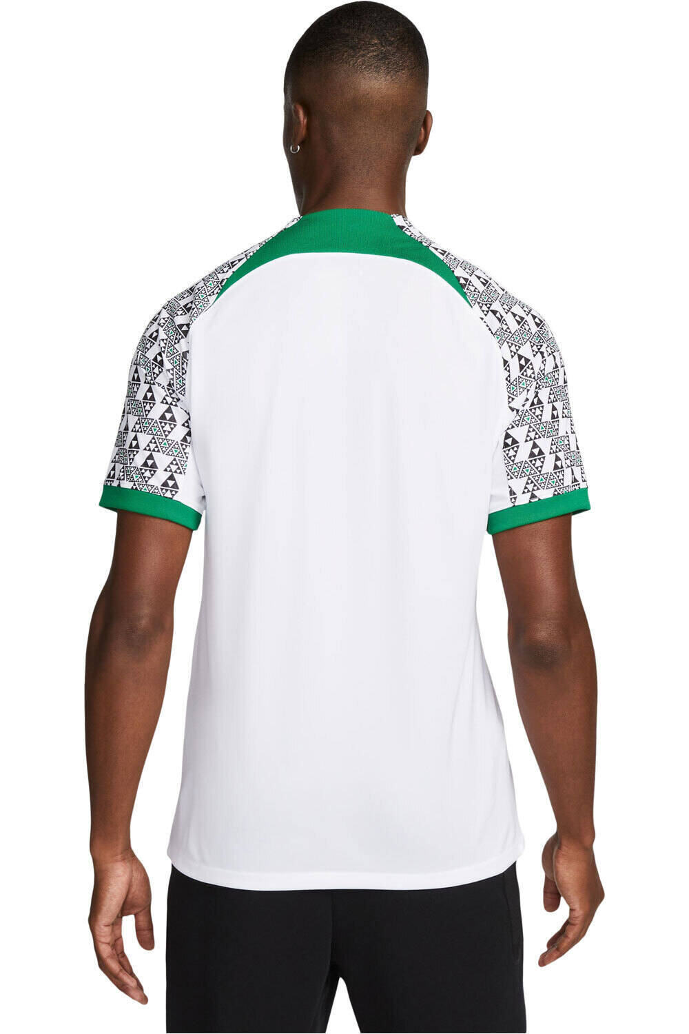 Nike camiseta de fútbol oficiales CAMISETA NIGERIA SEGUNDA EQUIPACION 2022 vista trasera