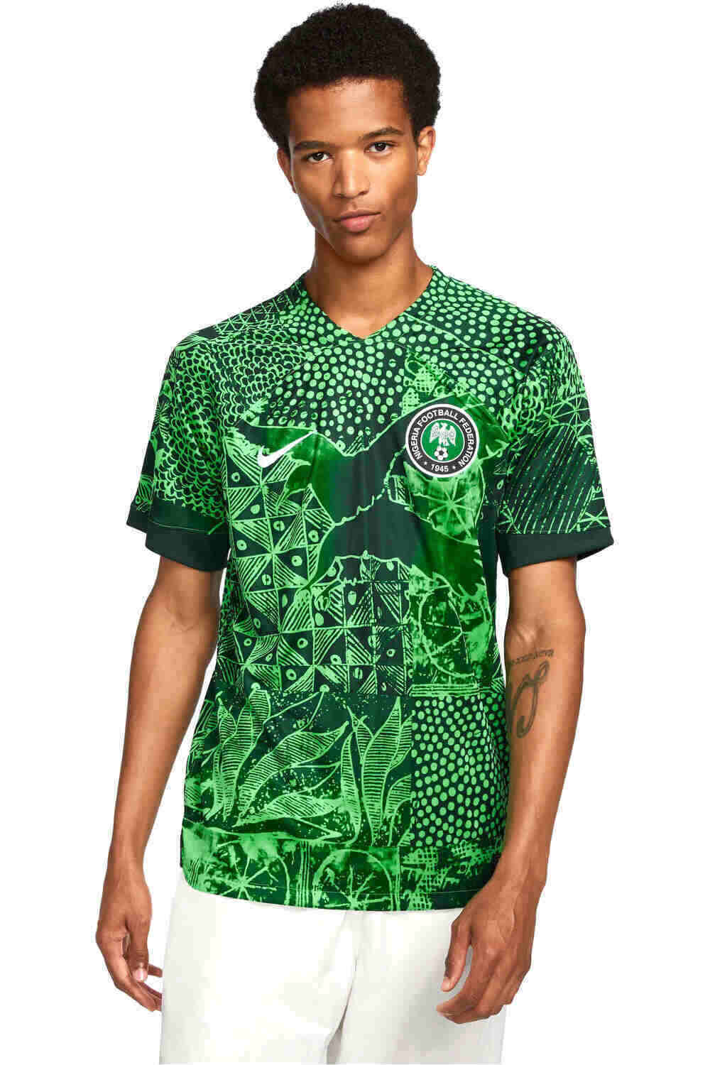 Nike camiseta de fútbol oficiales CAMISETA NIGERIA PRIMERA EQUIPACION 2022 vista frontal