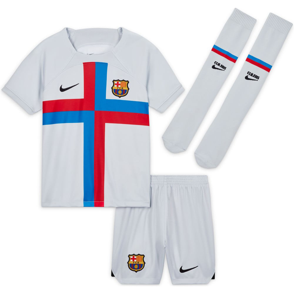 Nike Conjunto Fc Barcelona Tercera Equipacion 2022-2023 equipación