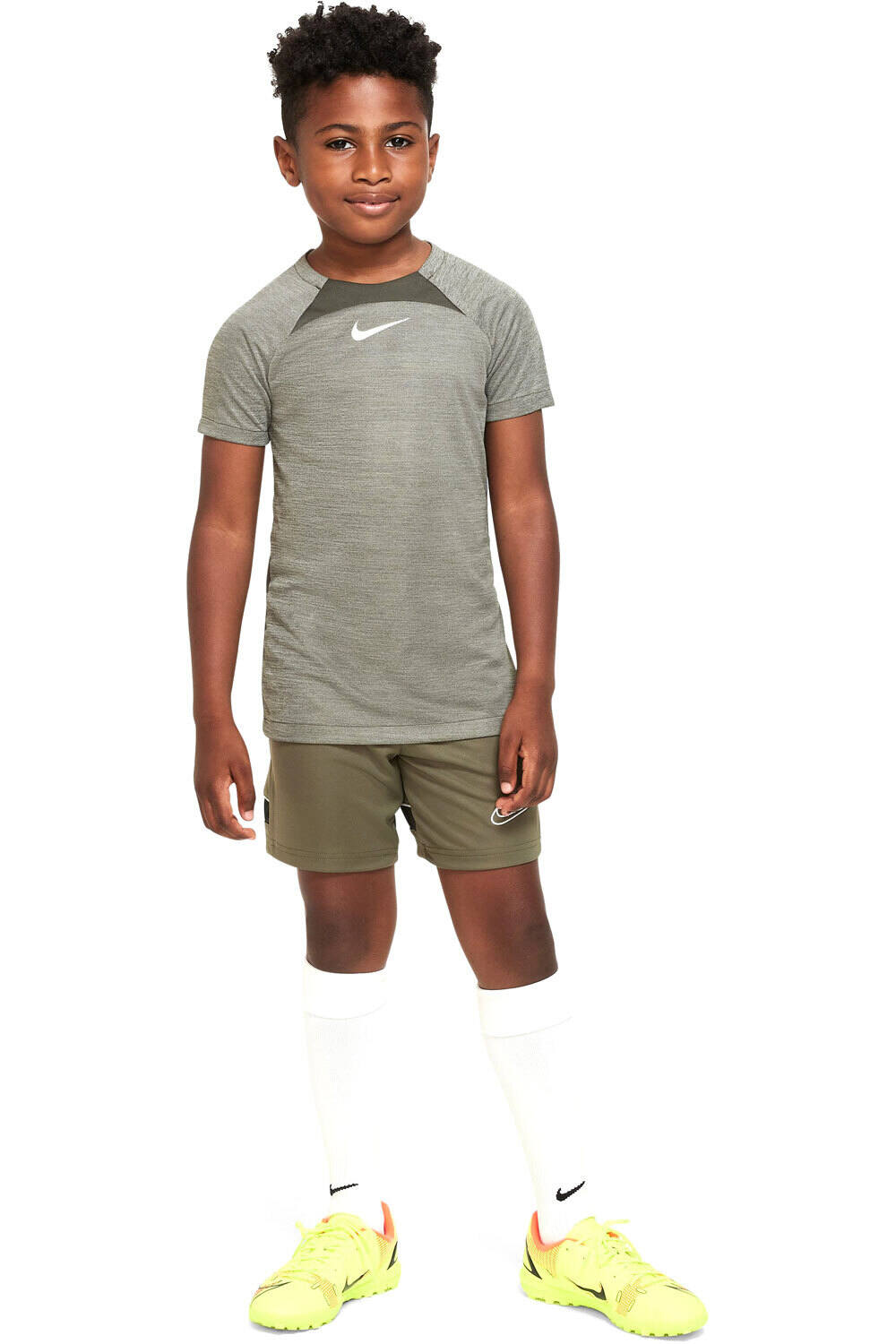 Nike camisetas entrenamiento futbol manga corta niño ACADEMY TOP vista frontal