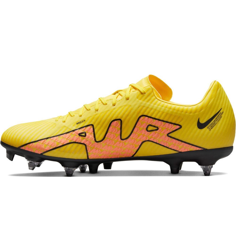 Nike botas de futbol cesped natural MERCURIAL ZOOM VAPOR 15 ACADEMY SG lateral interior