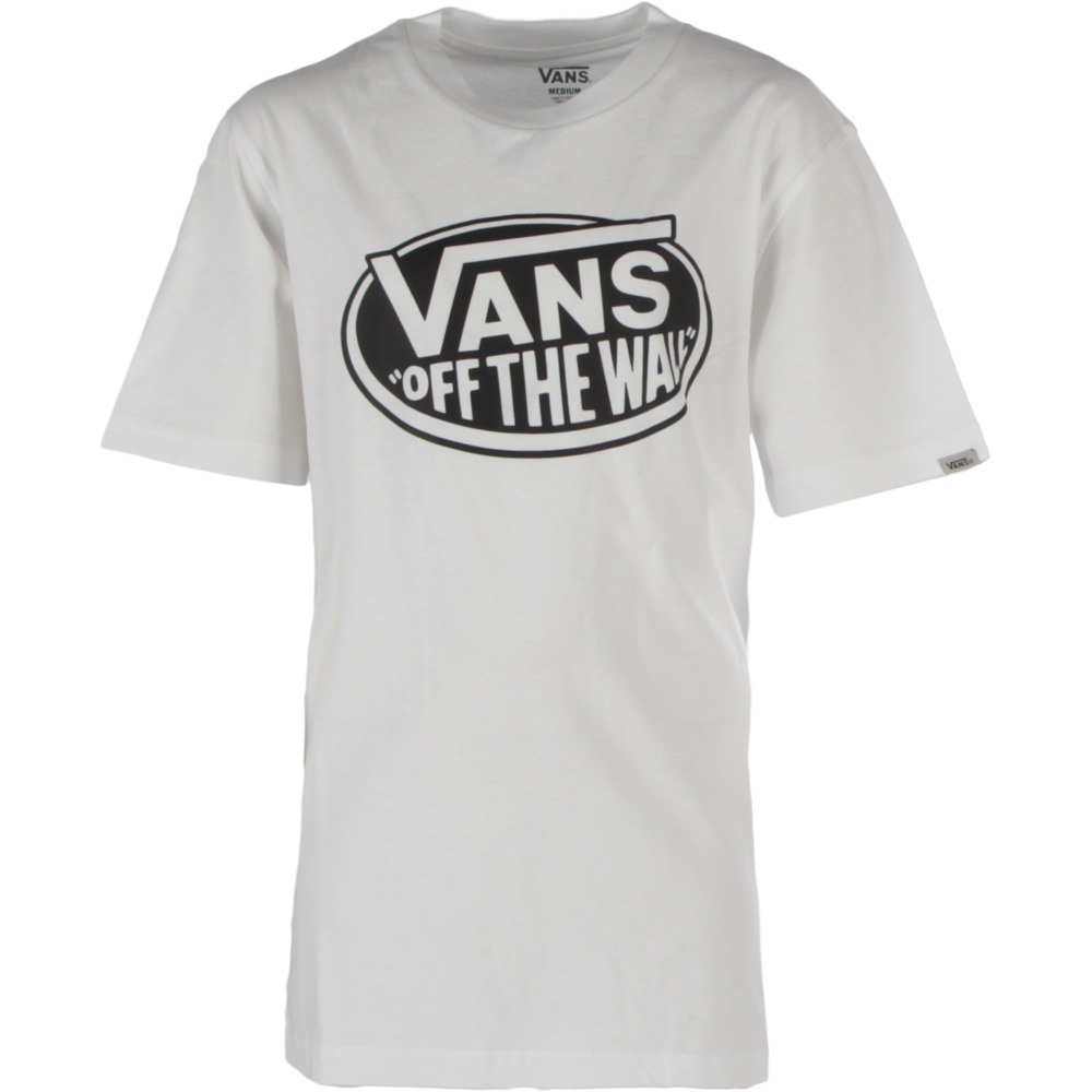 Vans camiseta manga corta niño CLASSIC OTW-B vista frontal