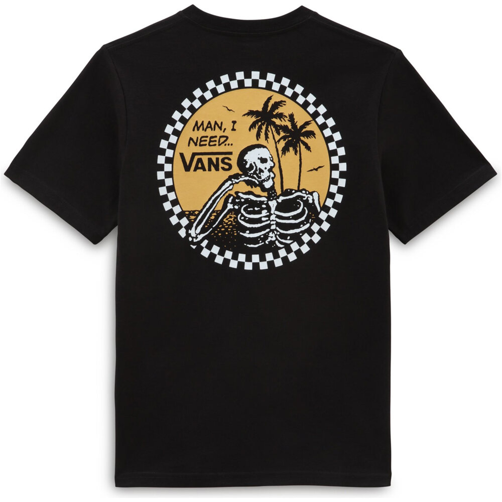 Vans camiseta manga corta niño I NEED VANS-B vista trasera