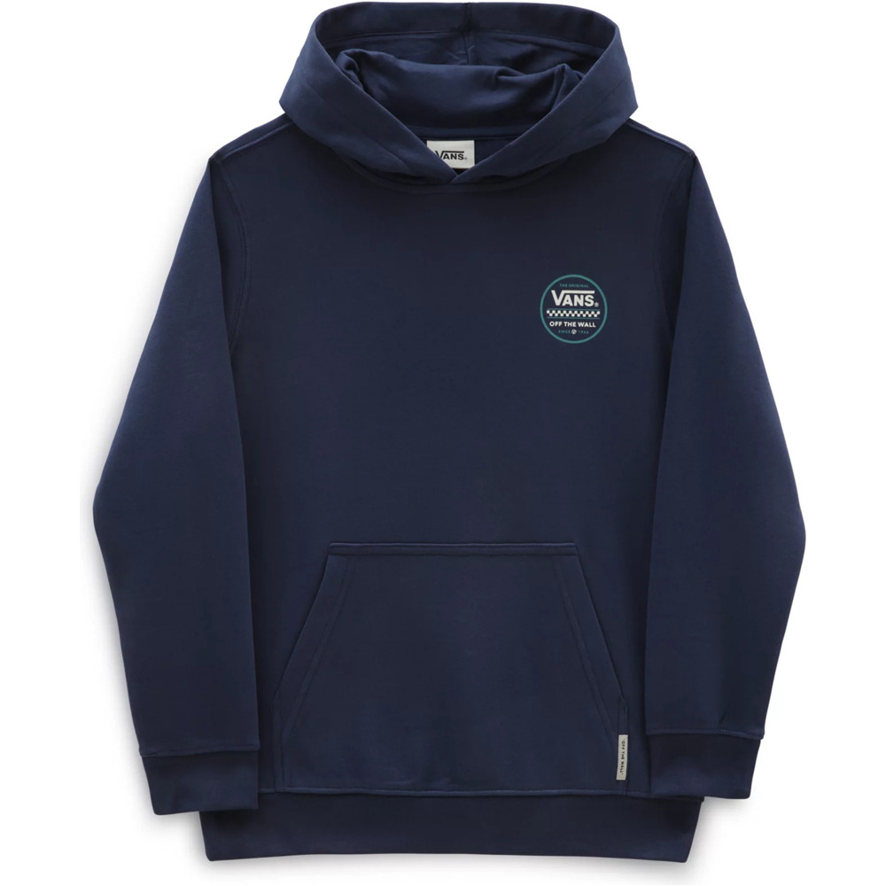 Vans sudadera niño STACKTON CIRCLE PO-B vista frontal