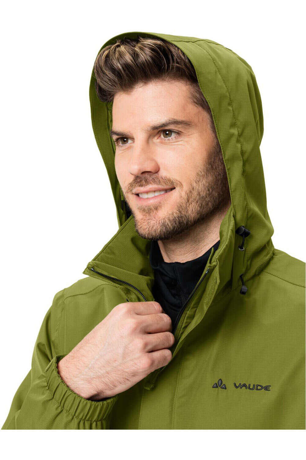 Vaude chaqueta impermeable hombre ESCAPE LIGHT JACKET vista detalle